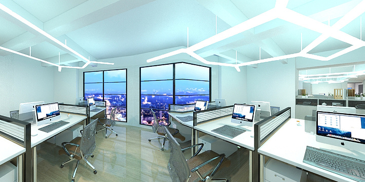 吉祥设计-俊延办公室.dwg-装修设计方案