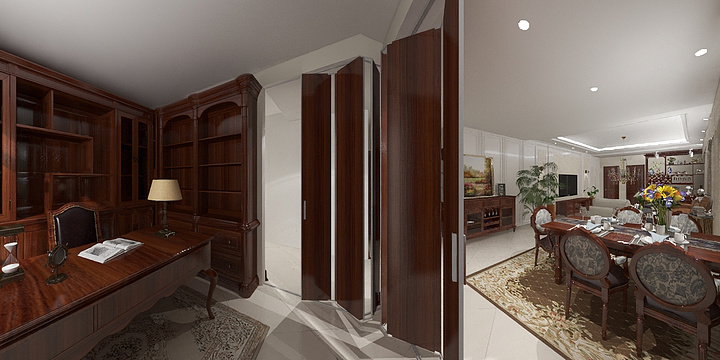 No.1yYVK-高层——美式老钱-装修设计方案