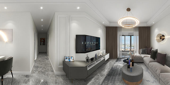 设计师玄山-力高君御世家—左炎Design-装修设计方案