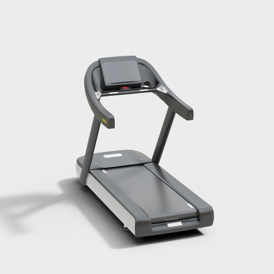 Modern gym treadmill
