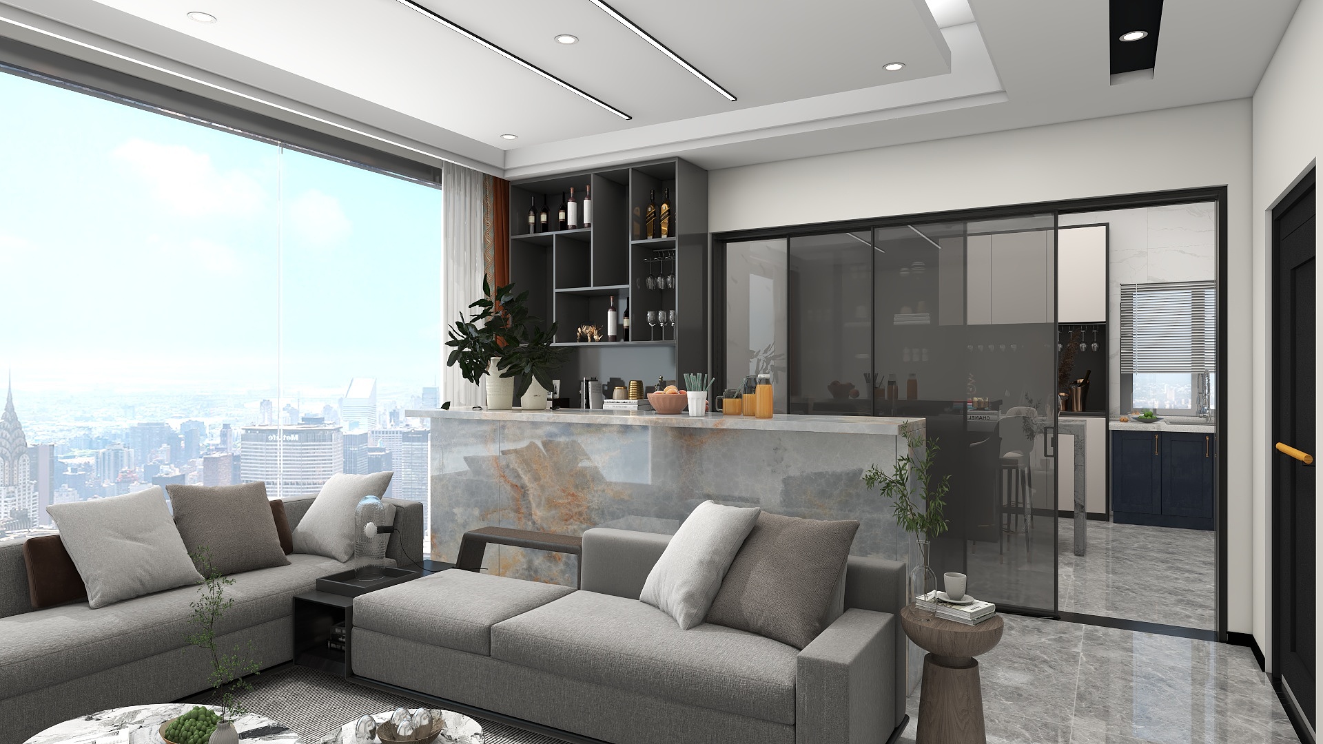 氼斌-瑞和园89.50㎡B户型3室2厅1卫-装修设计方案