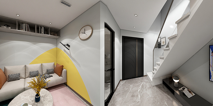 佳梁设计-效果图.dwg-装修设计方案