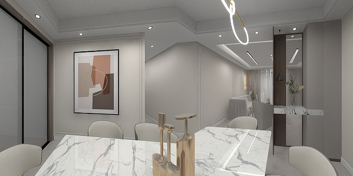 云尚装修设计工作室Carrie-华都-中环华府-4-903.dw-装修设计方案