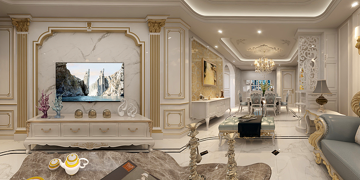 室内设计师_木心-欧式风格-装修设计方案