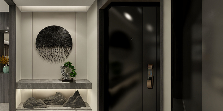 章保信-《金茂湾》顶复-新中式-装修设计方案