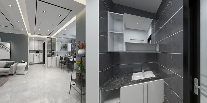 陈雪1-祥联大河原著83平-装修设计方案