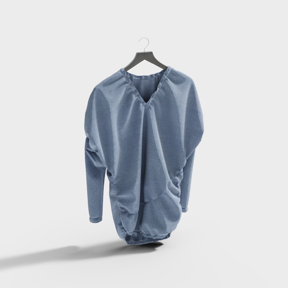 现代衣服-19-上衣3D模型