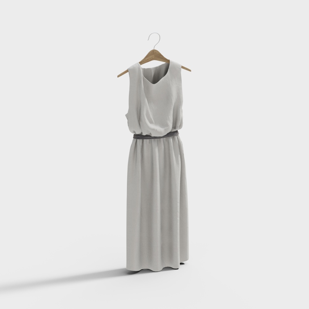 现代衣服-19-裙子3D模型