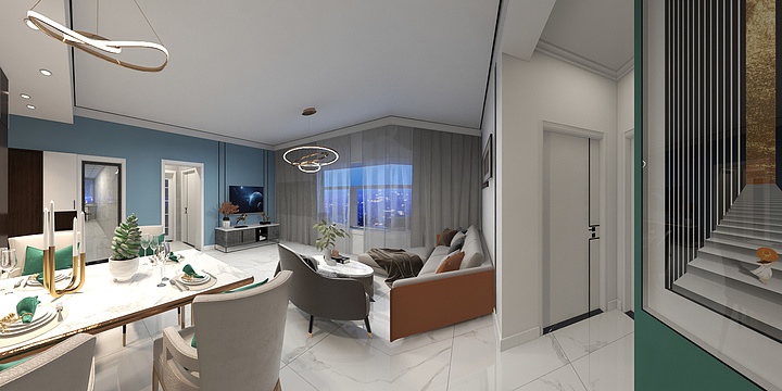 刘阳-贵和兰亭117东户-装修设计方案