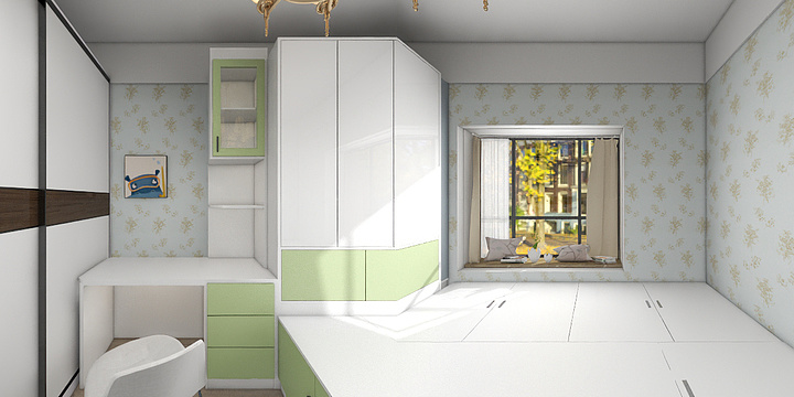 设计啊华-考核户型-装修设计方案