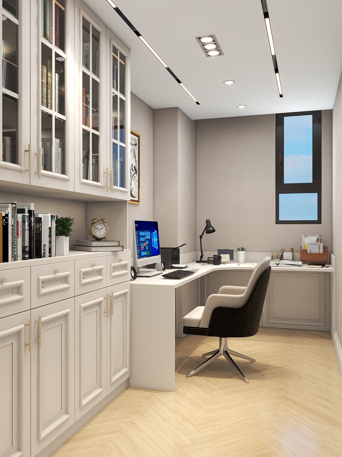 室内设计施工效果-紫美雅和装修效果图