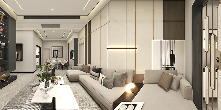 杨yusheng-美的城李哥280㎡-装修设计方案