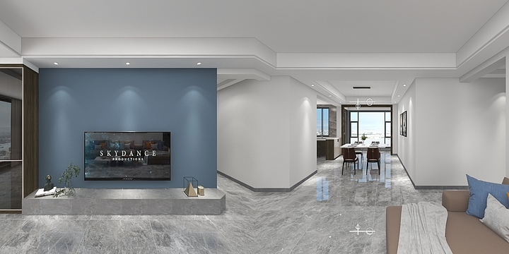 湖南芷江蔻帝-书香苑17-1-802现代-杨全成-装修设计方案