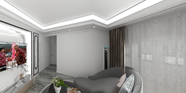 亿凡美科-瑞和园89.50㎡B户型3室2厅1卫-装修设计方案