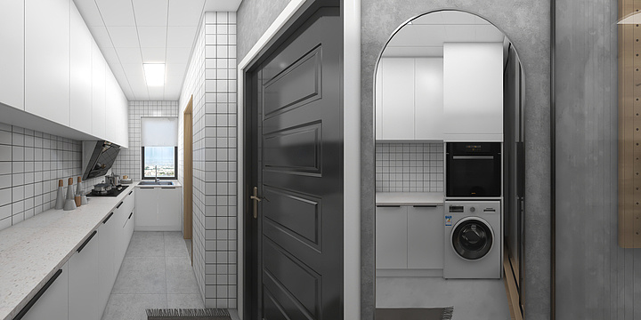 Abernethy-大连小区简约日式风格-装修设计方案