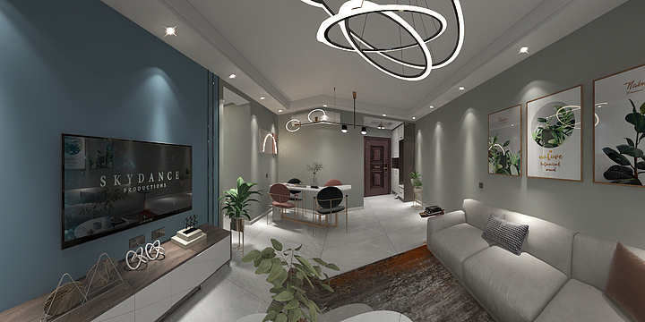 王洪吉15617964107电话-金地格林小城58号楼12层-装修设计方案