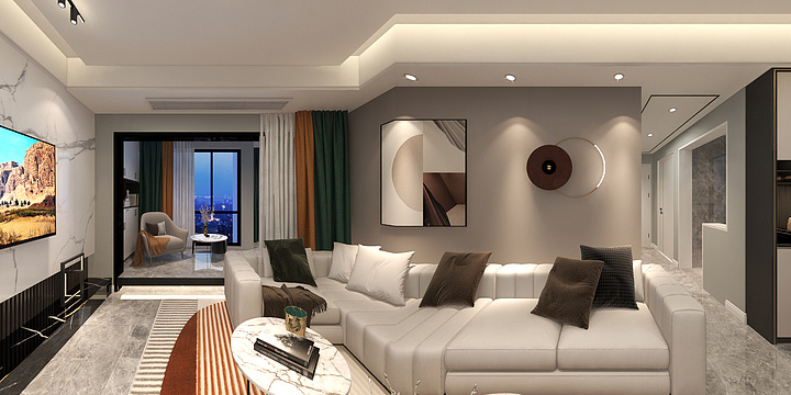 木禾---时代广场锦绣.dwg-装修设计方案