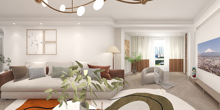 彦东1-作品一号婚房.dwg-装修设计方案