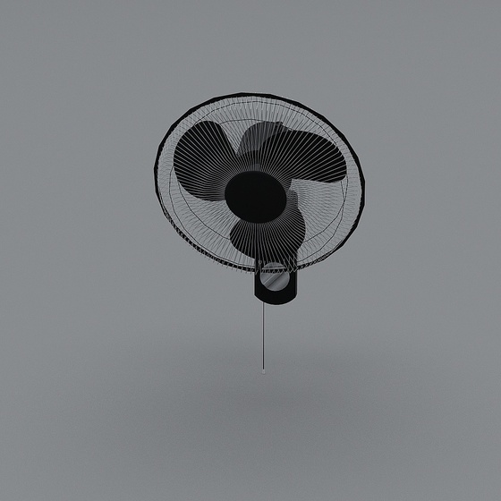Wall Fan 3D Model for Home Comfort