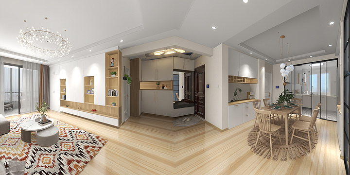 我已山南-没改过电视墙-装修设计方案