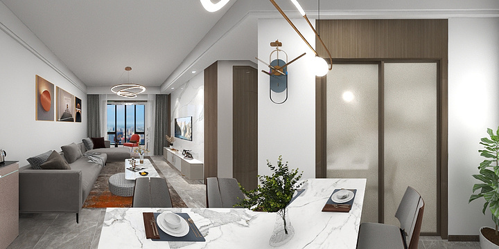 堂果-东原启城-装修设计方案