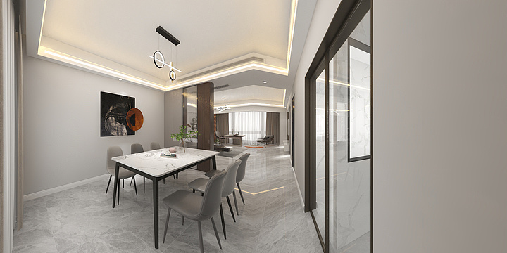 深圳市仰望设计有限公司-前海时代.dwg-装修设计方案