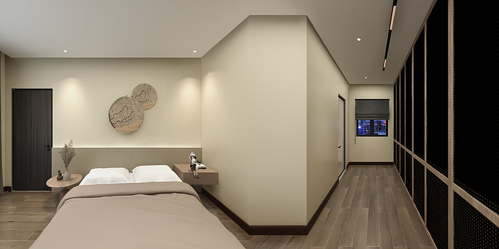 蒙娜丽莎的微笑、好美-软装资深考核loft户型-装修设计方案