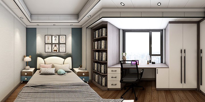 利得装饰-碧桂园189栋2-1新中式-装修设计方案