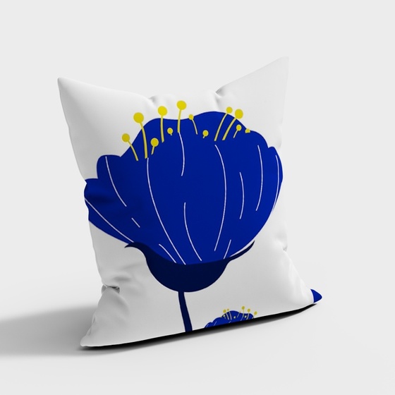 Avant garde Cushions,blue