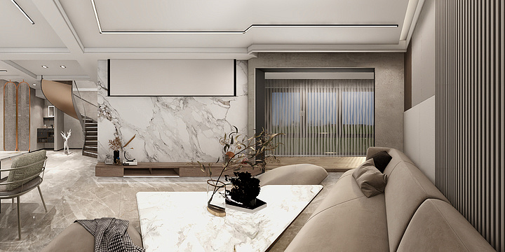 设计师陆青兰-祥生江山樾901-装修设计方案