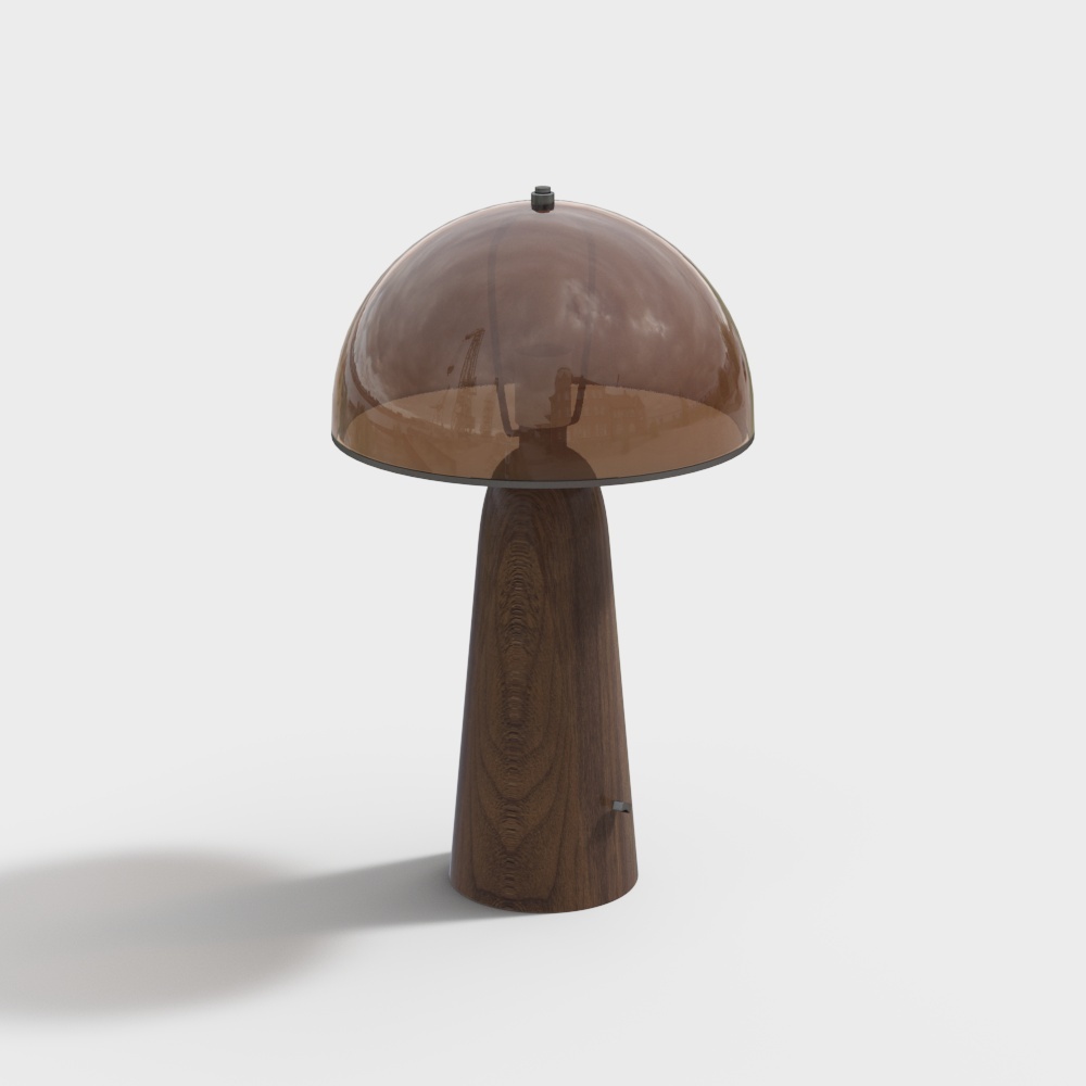 现代轻奢蘑菇台灯