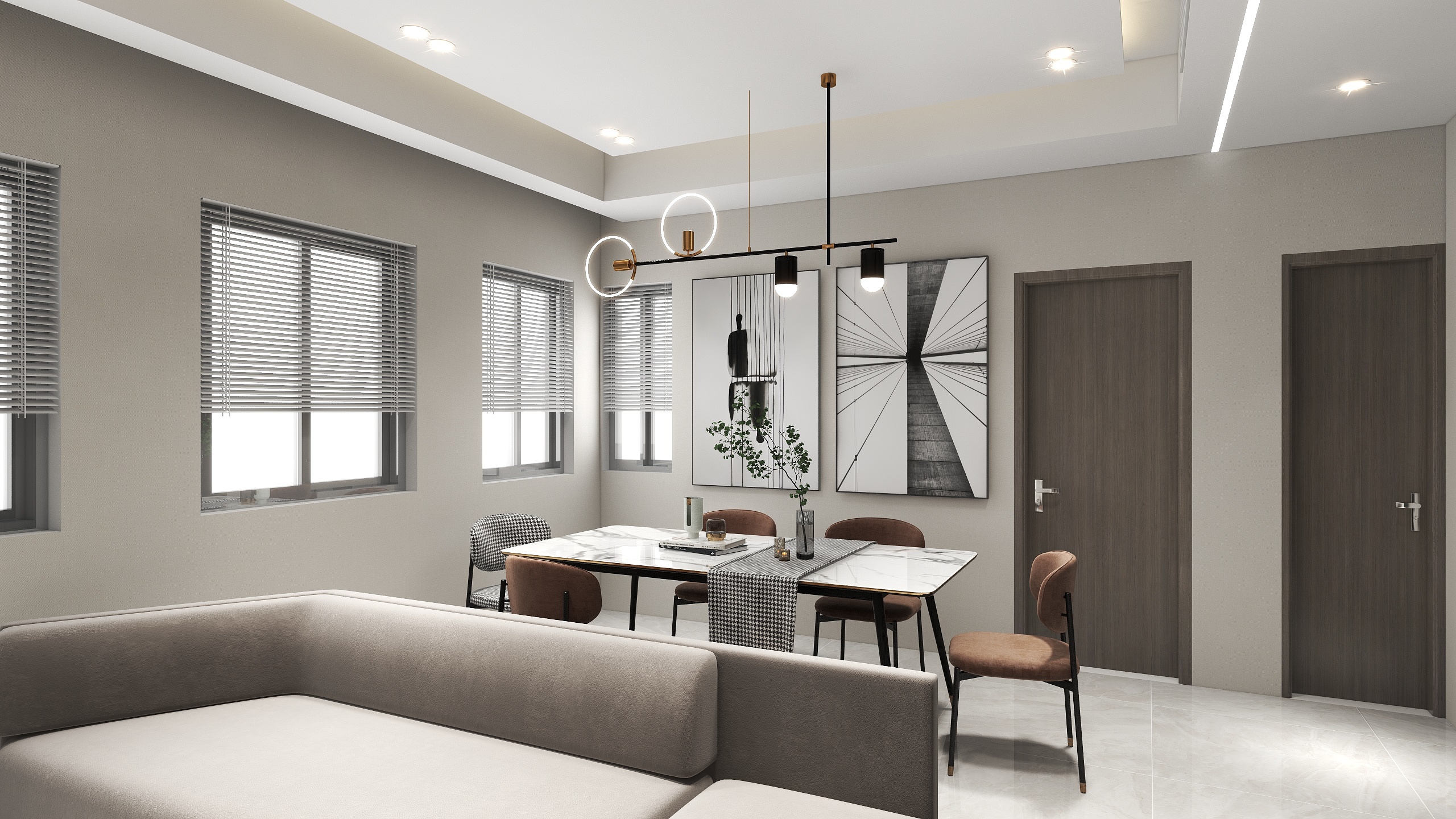 樊栋梁-瑞和园89.50㎡B户型3室2厅1卫-装修设计方案