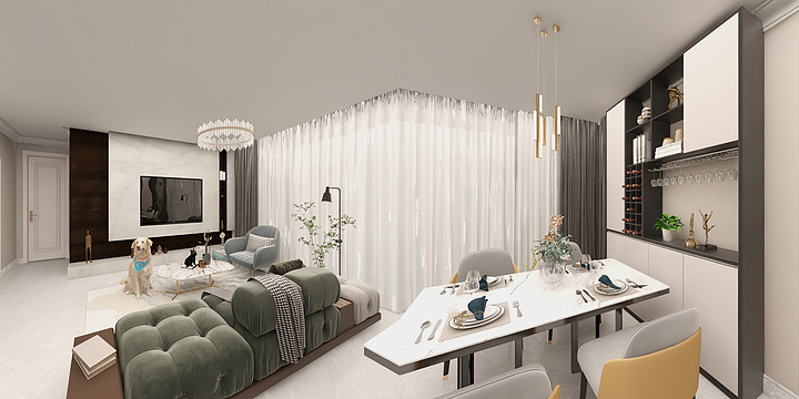 拾贰壹-酷家乐作业瑞和园-装修设计方案