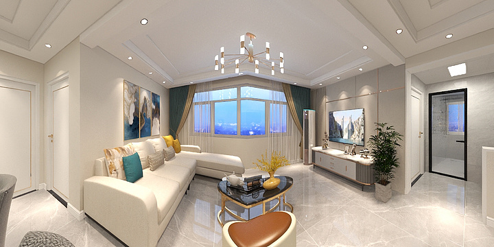 大元装饰设计室-和园小区13#2701户-装修设计方案