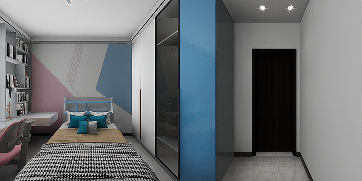 慕盐设计-金色世家14号楼1-2601-装修设计方案