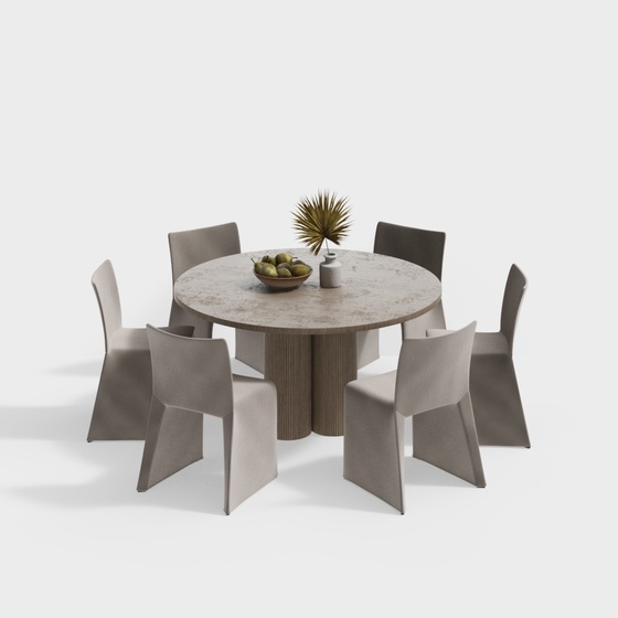 Modern Dining Sets,brown