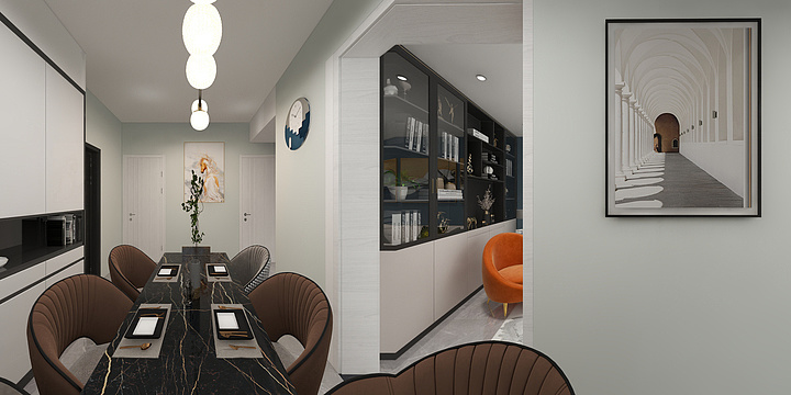 翟翟行-水墨兰庭.dwg-装修设计方案