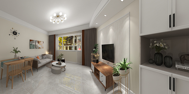 宋雅倩空間设计-北大资源阅城最终-装修设计方案