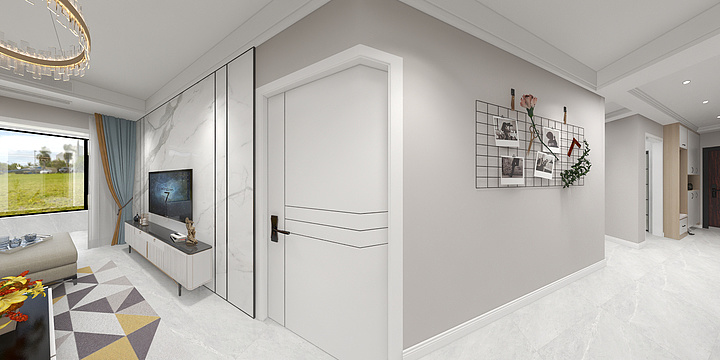 室内装修设计-郝华-国色108-装修设计方案