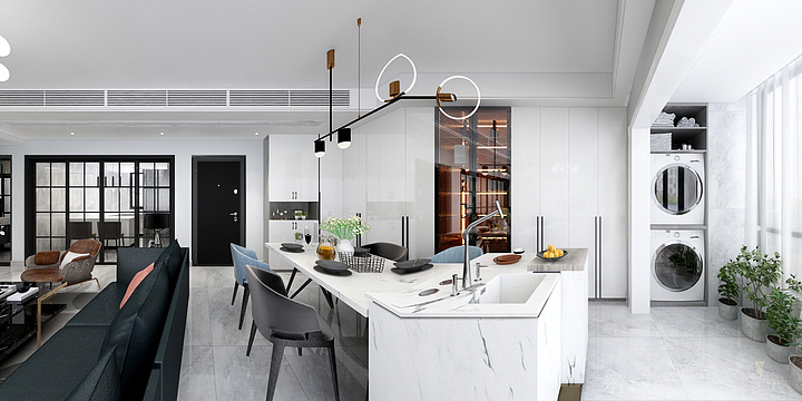 360VR效果呈现-新悦府360VR-装修设计方案