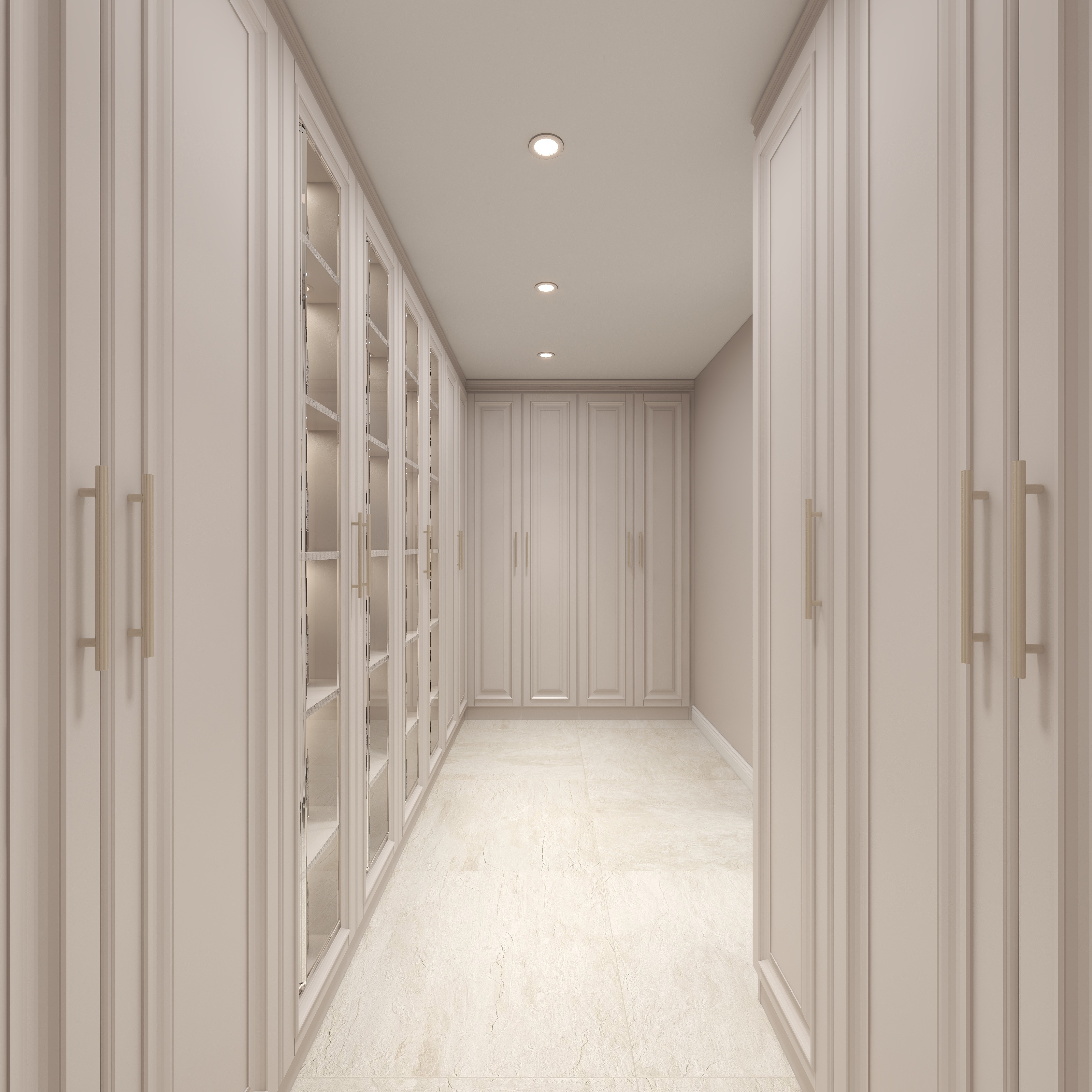 陈辉-300平方现代美式别墅地下第二层储物间装修效果图第3张