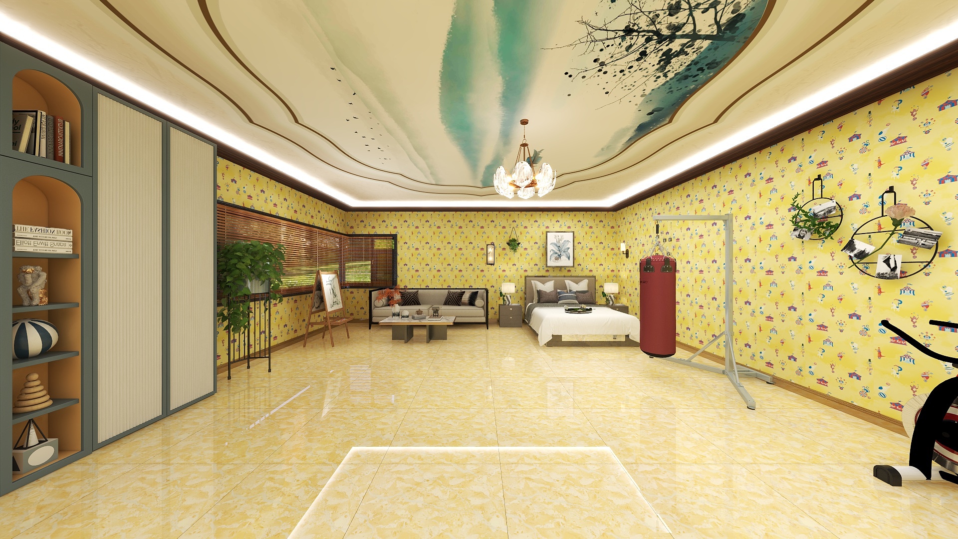 花好月圆爱巢-秦皇岛北戴河富力公元山叠跃-装修设计方案