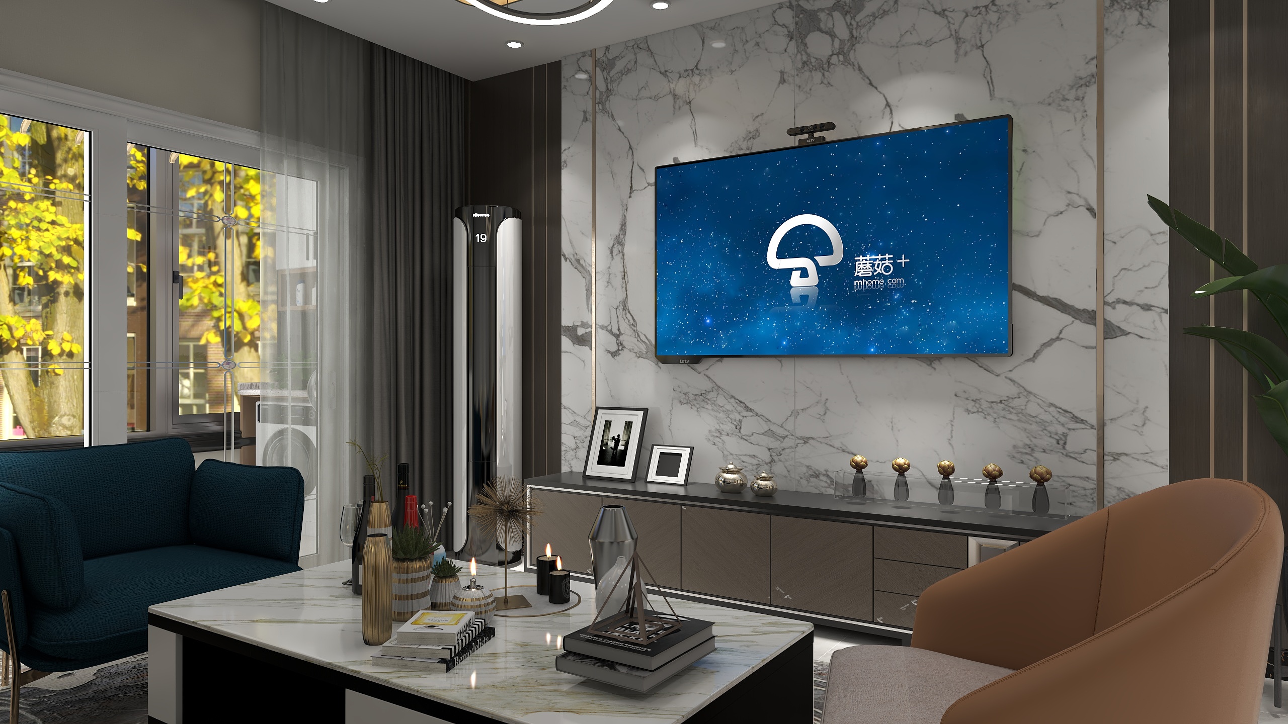 趙新瑞-113²三室两厅一厨两卫-装修设计方案