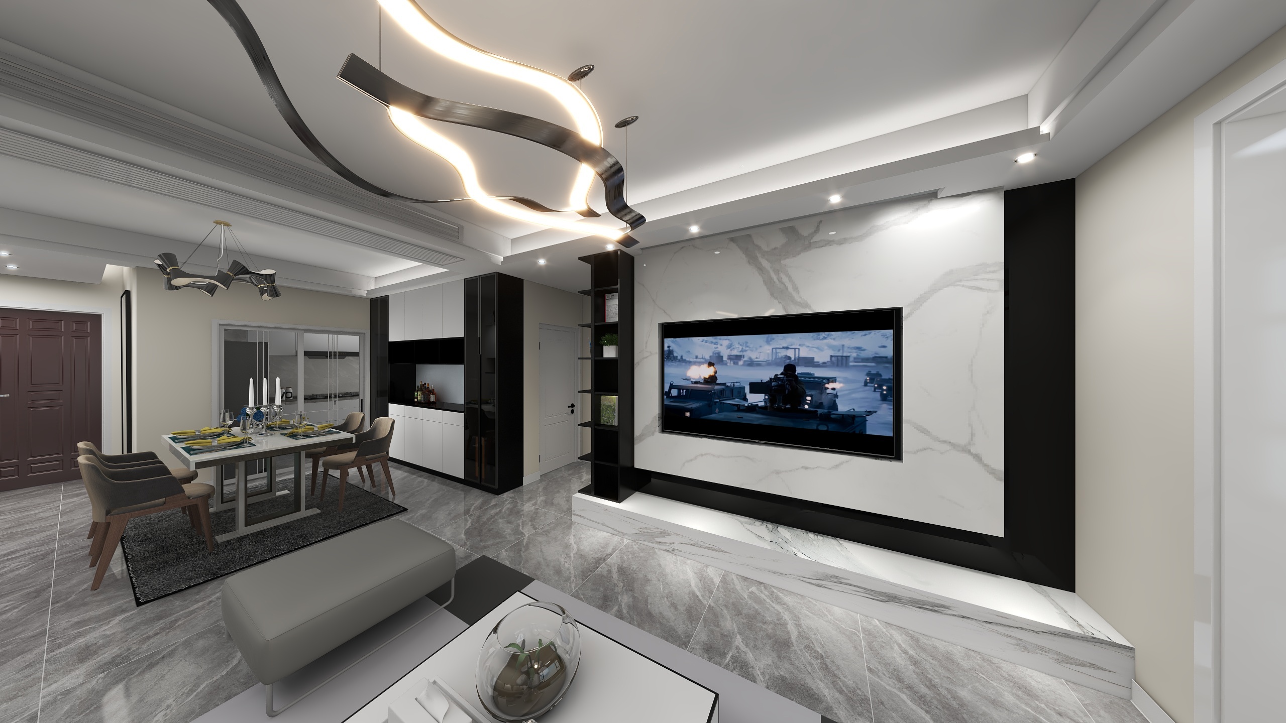 成都美阁装饰-川发天府上城1月-装修设计方案