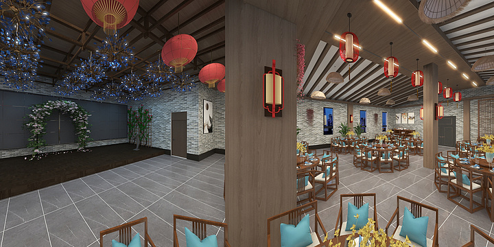 一成设计-大厅-副本-装修设计方案