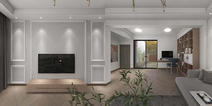 洱源予诺全屋定制-跃层-景秀佳园-装修设计方案