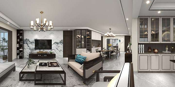 仟叶不忘初心-君庭云邸15栋1单元502-装修设计方案