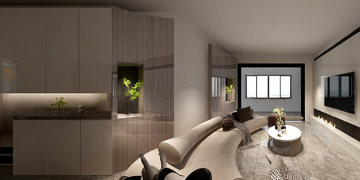 Hsen何森-田园华府6-2705.dwg-副本-装修设计方案