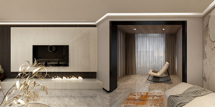 唐宇洋-效果图.dwg-装修设计方案