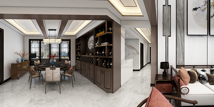 空间与设计-金源新时代.dwg-装修设计方案